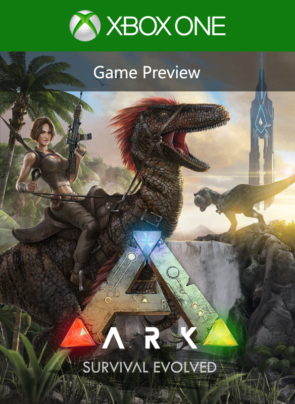 Ark Survival Evolved box art for Xbox One